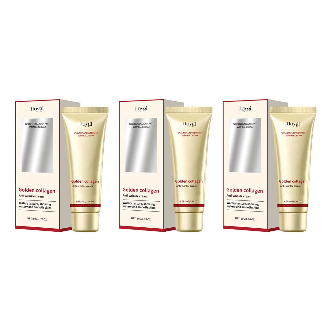 24k Gold Collagen Face Cream Lifting Firming Anti Wrinkle Fade Fine Lines Brightening Smooth Pores Hydrating Moisturizing Cream