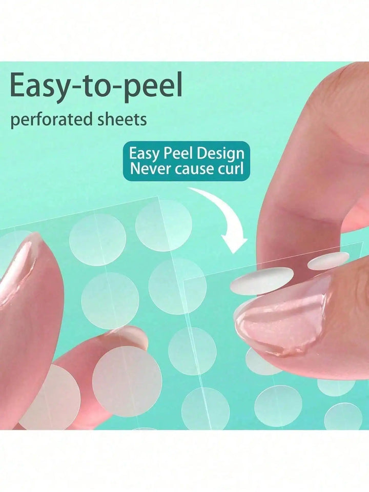 443pcs water-based gel acne patch - removes facial acne, soothes and heals the skin, multiple sizes of oversized acne patches