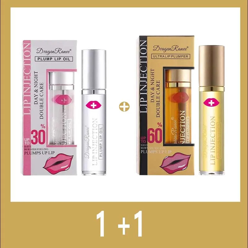 Instant Volumising Lip Plumper Oil Lip Enhancer Lip Gloss Plumping Serum Moisturizing Anti-Wrinkle Lipstick Sexy Care Makeup