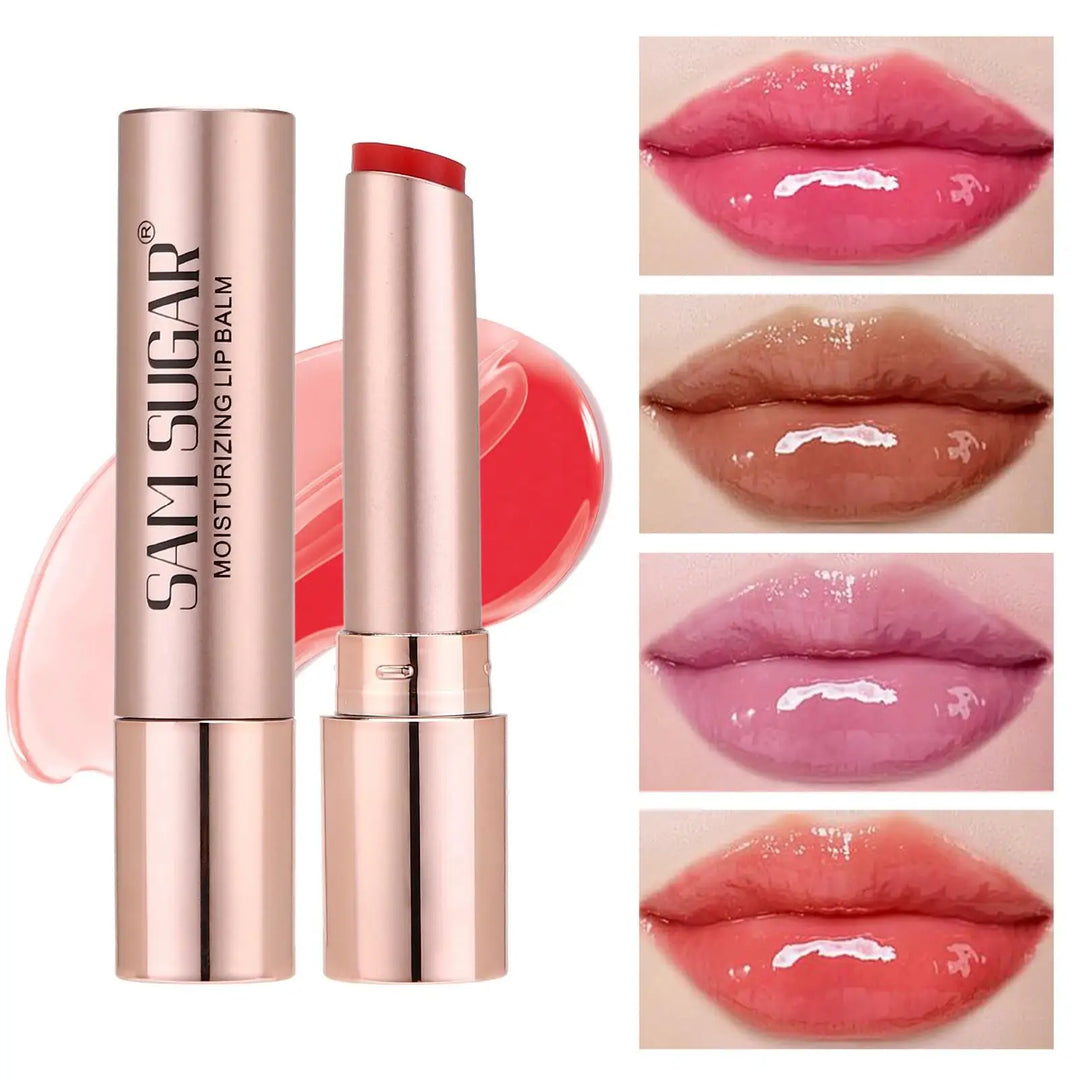 Hyaluronic Acid Lip Balm Overnight Sleeping Mask Moisturizing Anti Chapping Long Lasting Hydration Fades Lip Lines Gloss