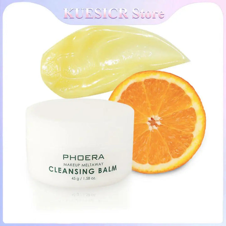1/2/3 PCS Sweet Orange Oil Makeup Remover Cleansing Balm Gentle Moisturizing Deep Makeup Remover Refreshing Non-Tightening