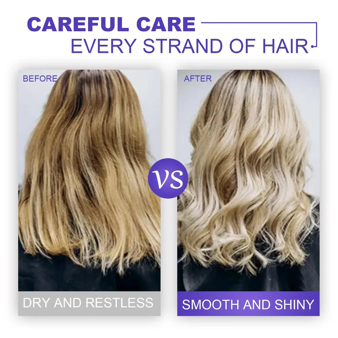 Get Gorgeous Hairs with Keratin Purple Hair Mask - Repair and Nourish Hair Mask for Dry & Damaged Hair Treatment 100ml