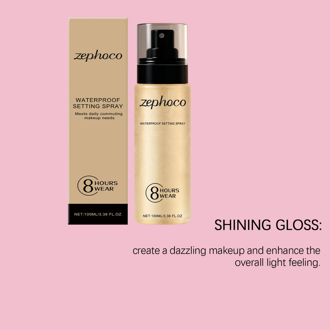 Waterproof Setting Spray Mattifying Oil Control Base Makeup Long-Lasting Sweatproof Hydrating Fixing Setting Spray Cosmetics