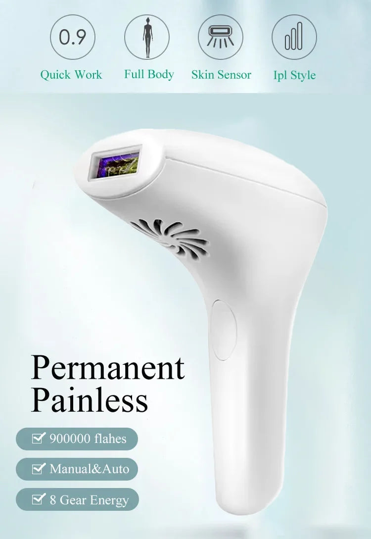 Professional Permanent Laser Depilator IPL Hair Removal For Whole Body, Depilator Remover Permanent Women Home Use Devices