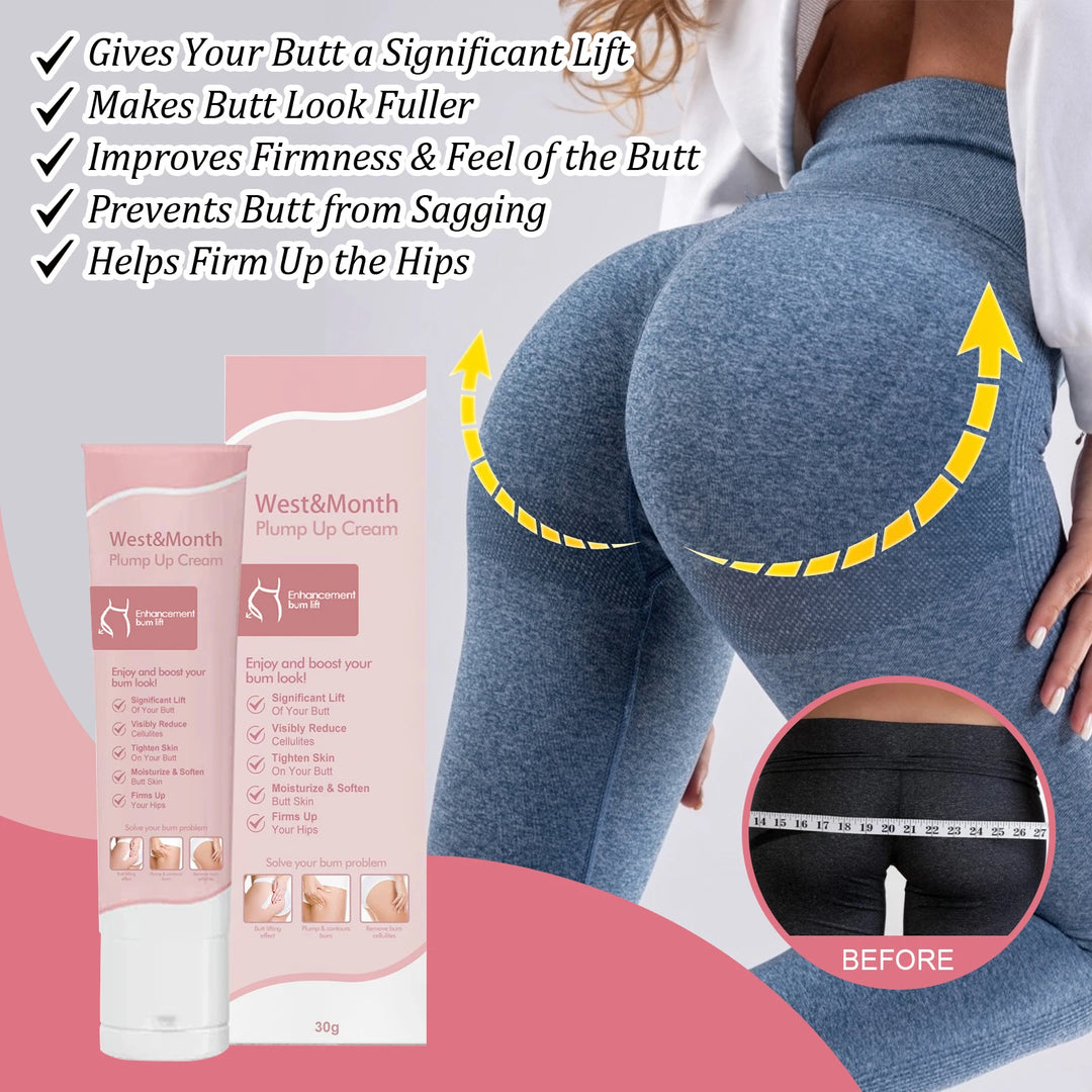 Butt Enhancement Cream Lifting & Plumping Butt Enhancer Big Ass Prevent Fuller Sagging Nourishing Lift Hip Plump up Cream