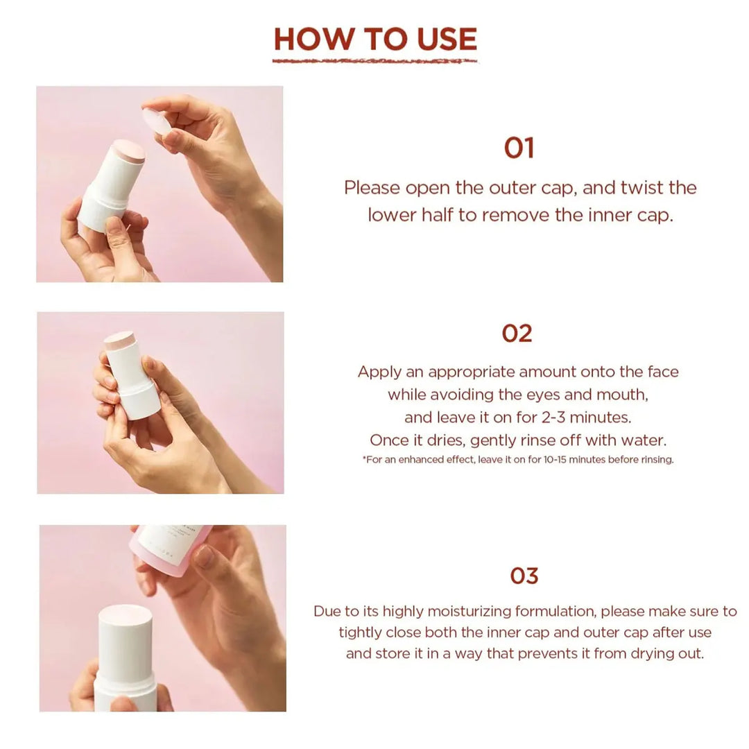 SKIN1004 Madagascar Centella Poremizing Quick Clay Stick Mask,Thorough Pore Cleansing,Mattifying,K-Beauty,Korean Makeup