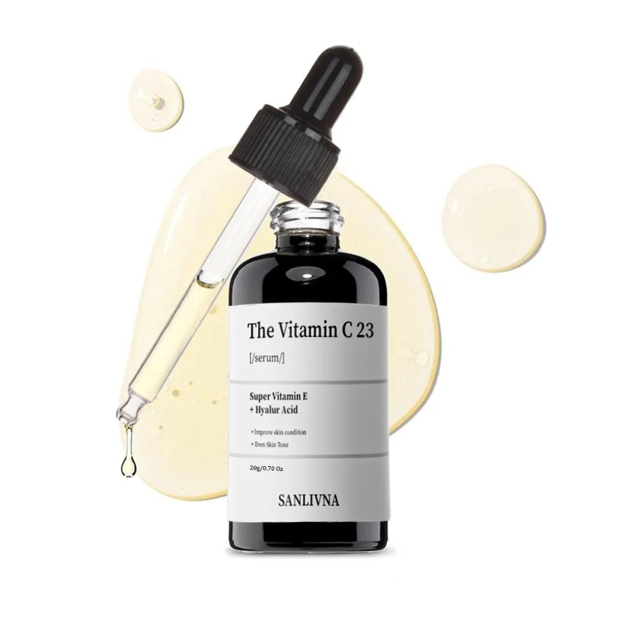 23% Vitamin C Face Serum for Dark Spot Removal and Skin Brightening, Anti-Aging Face Serum, Whitening Formula, Glass Skin Care