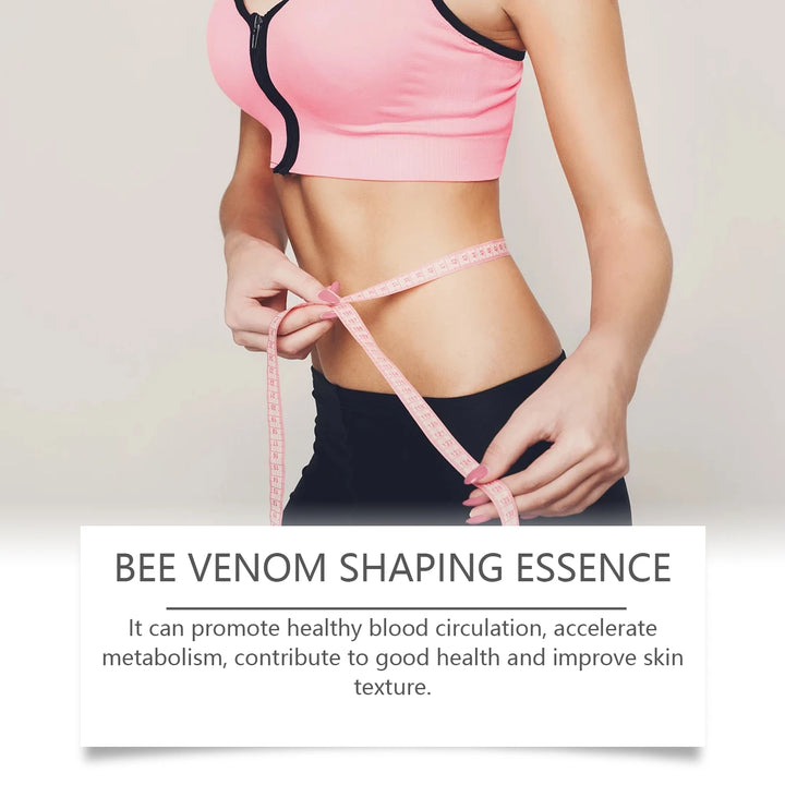 Bee Venom Shaping Oil Firming Lifting Body Skin Anti Cellulite Fat Burning Weight Loss Improve Sagging Thin Leg Massage Oil