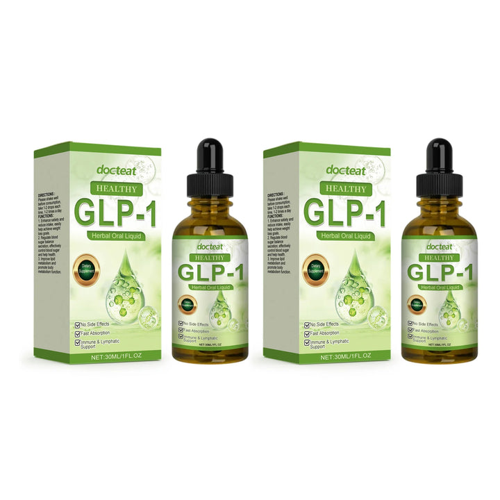 GLP-1 Supplement Liquid Drops Weight Loss Anti Cellulite Promote Thigh Waist Belly Fat Reduction Slim Down Body Slimming Oil