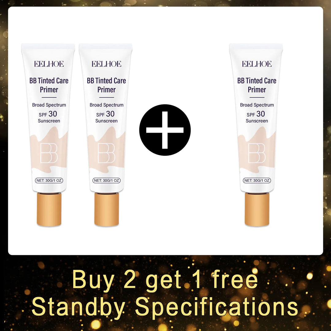 EELHOE BB Cream Makeup Foundation Full Coverage Concealer Waterproof Sunscreen Spf 30 Skin Glow Products Brightening Face Primer