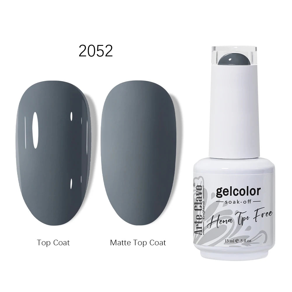 Arte Clavo 15ml HEMA TPO FREE Gel Nail Polish Pink Hybrid Nail Manicure Semi-permanent Enamels Varnish For UV LED Nails Supplies