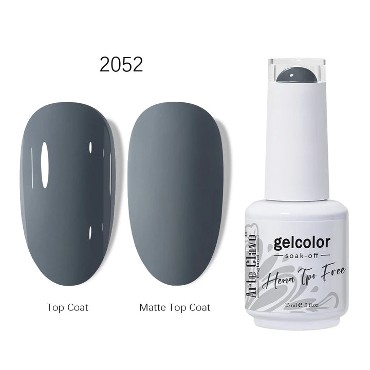 Arte Clavo 15ml HEMA TPO FREE Gel Nail Polish Pink Hybrid Nail Manicure Semi-permanent Enamels Varnish For UV LED Nails Supplies