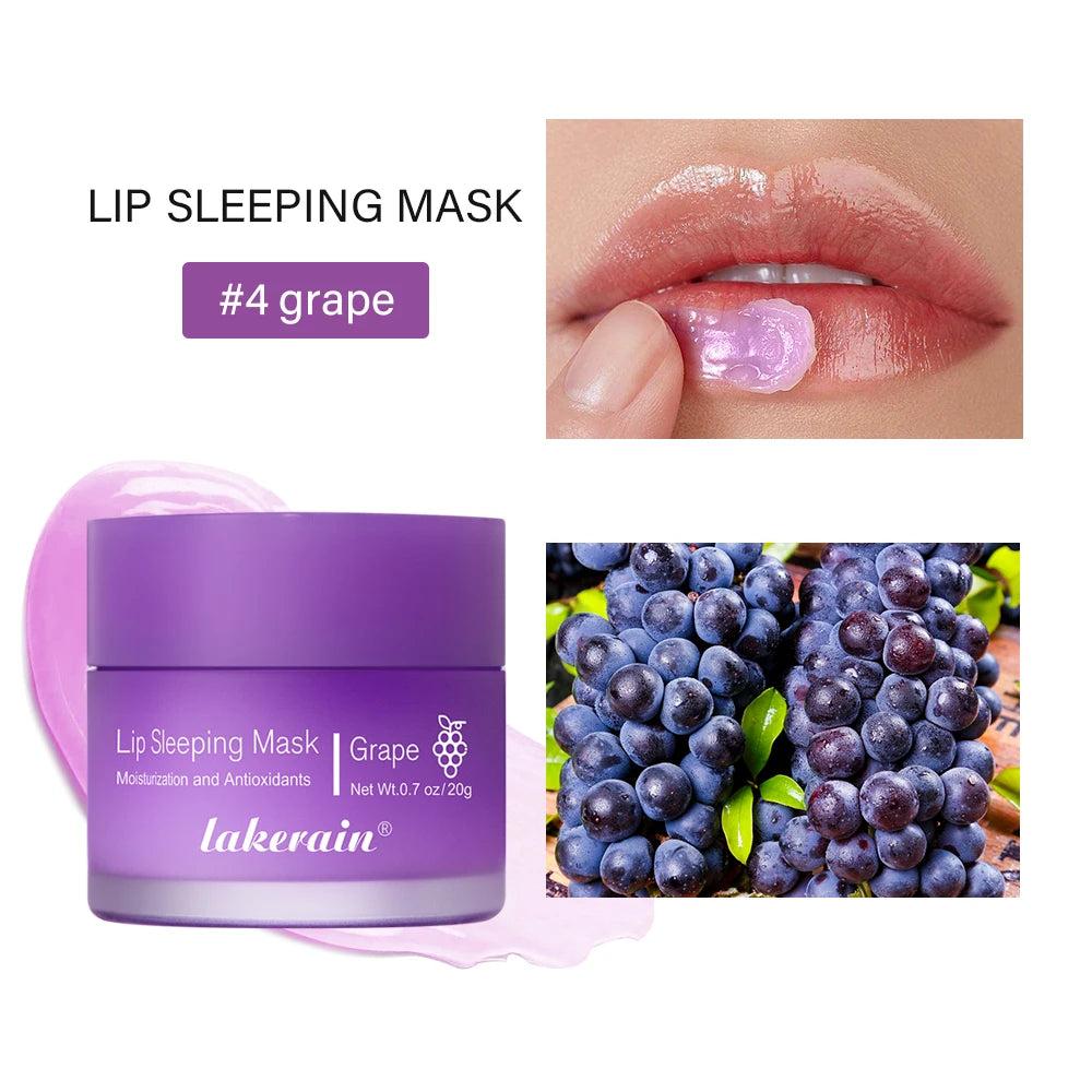 20g Moisturizing Lip Mask Night Sleeping Lips Care Maintenance Fades Lip Lines Relieves Lipitis Lip Care Products