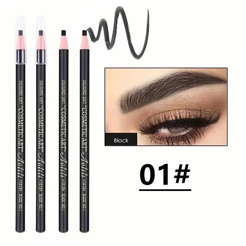 Tear Off Pull Line Eyebrow Pencil, Not Sharpen Need Eyebrow Pencil, Natural Color Rendering, Sweat Proof And Smudge Proof Eyebro