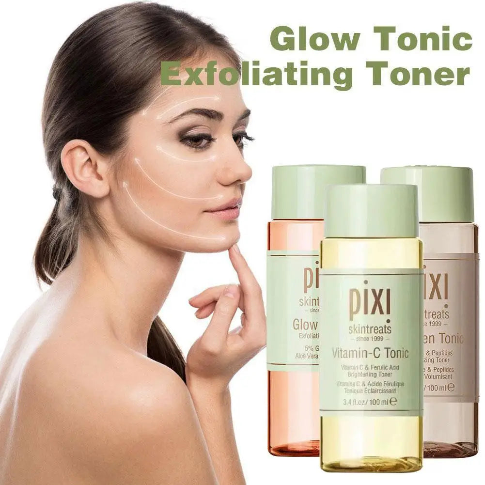 HOT 5% Exfoliating Toner Fruit Acid Glowing Skin Acne Treatment Toner Shrink Pores Deep Moisturizing Hydrating Face Skin Care
