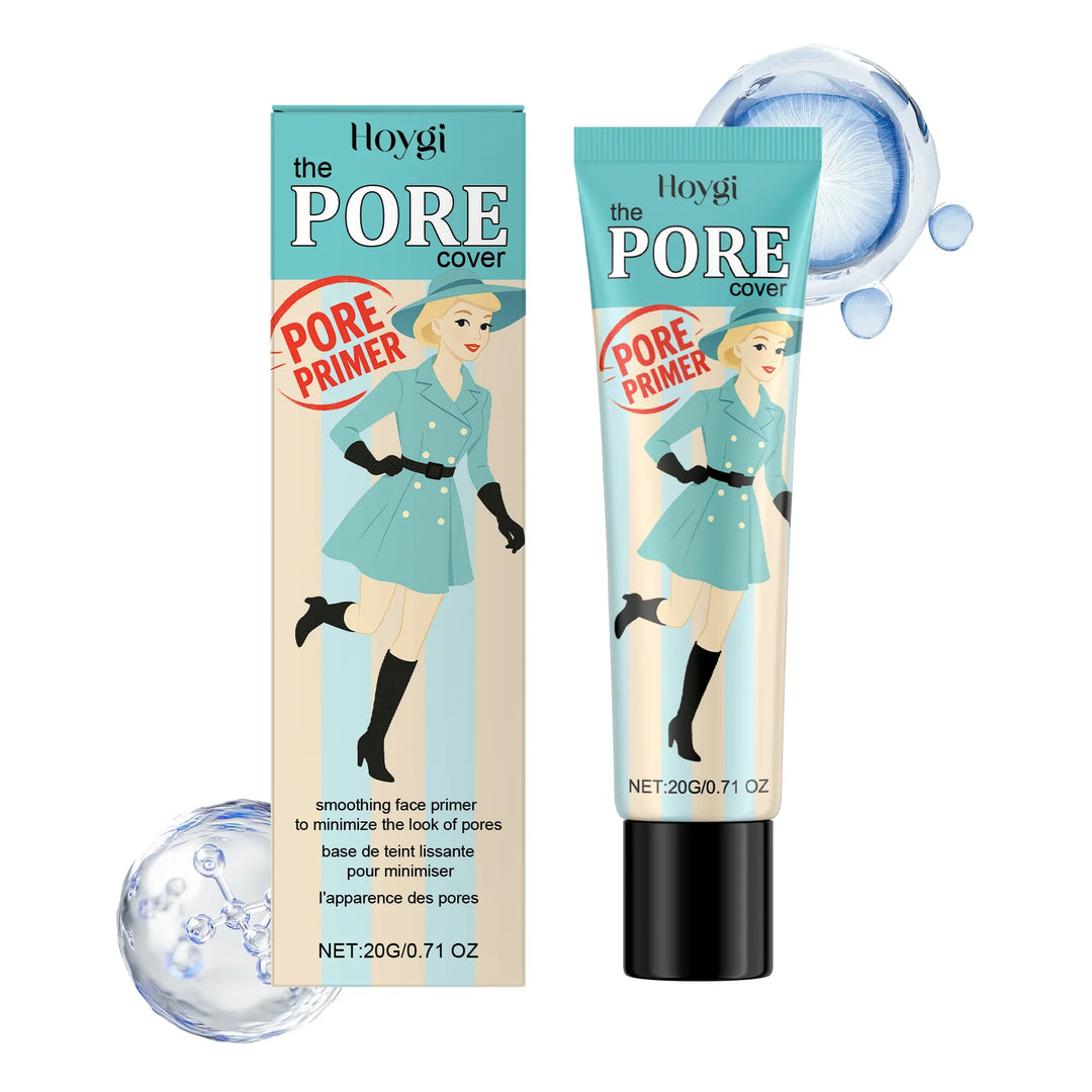 Pre-Makeup Pore Primer Even Skin Tone Oil Control Smoothing Skin Texture Invisible Pores Moisturizing Waterproof Makeup Cosmetic