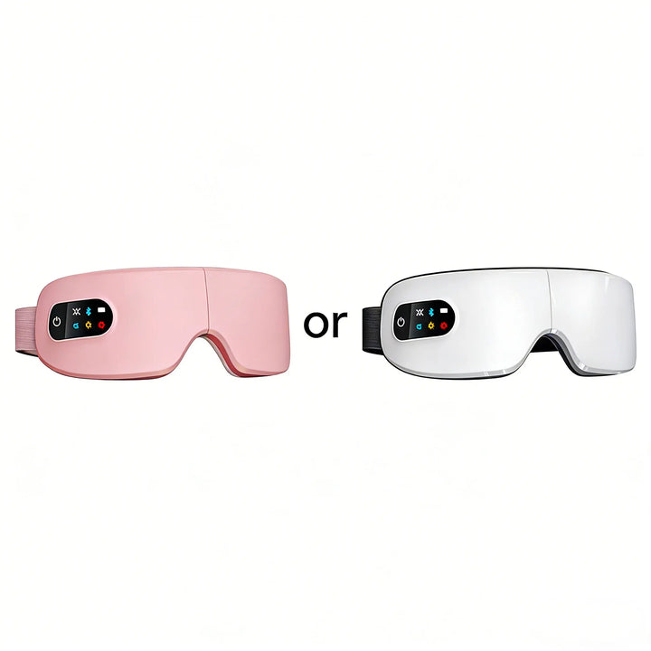 Electric Eye Massager Smart Bluetooth Air Pressure Hot Compress Vibration Massage Glasses Foldable Bluetooth Music Eyes Massage