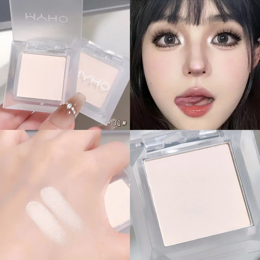 Single Color Matte Eyeshadow Palette, Base Primer Highlighter Smoky Eye Shadow, Face Contour Brightening Makeup Cosmetics