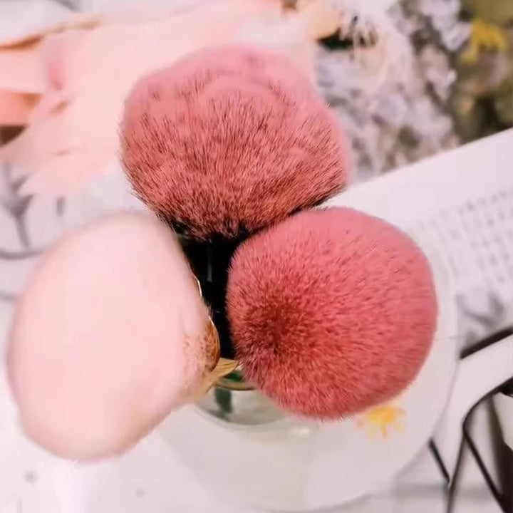 Rose-shaped Soft Brush For Manicure Nail Art Dust Brush Nail Dust Brush Gel Polish Dust Cleaning Nail Brushes Tool Nail Supplies