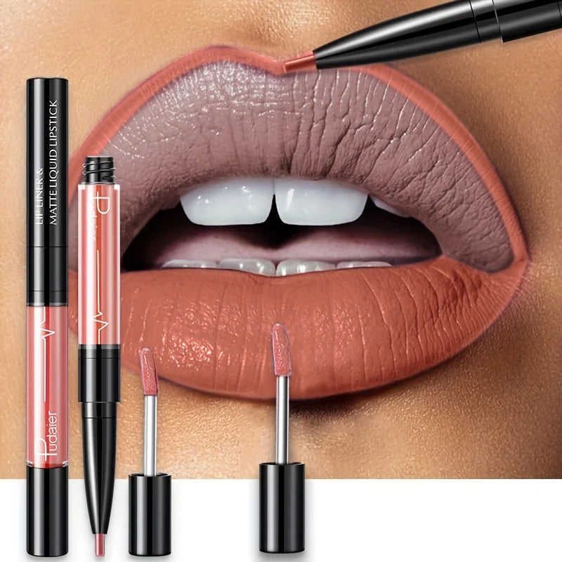 Ultra-Precise Waterproof Lip Liner - Lip Liners with High Pigment, Smooth, Sweatproof, Long-Lasting Wear for Perfect Lip Contour