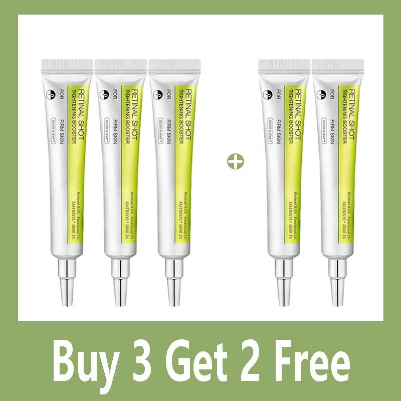 Retinol Shot Eye Cream Anti-aging Eye Serum for Dark Circles Wrinkles Hydrating Essence Firming Treatment Gentle Vitamin C Serum