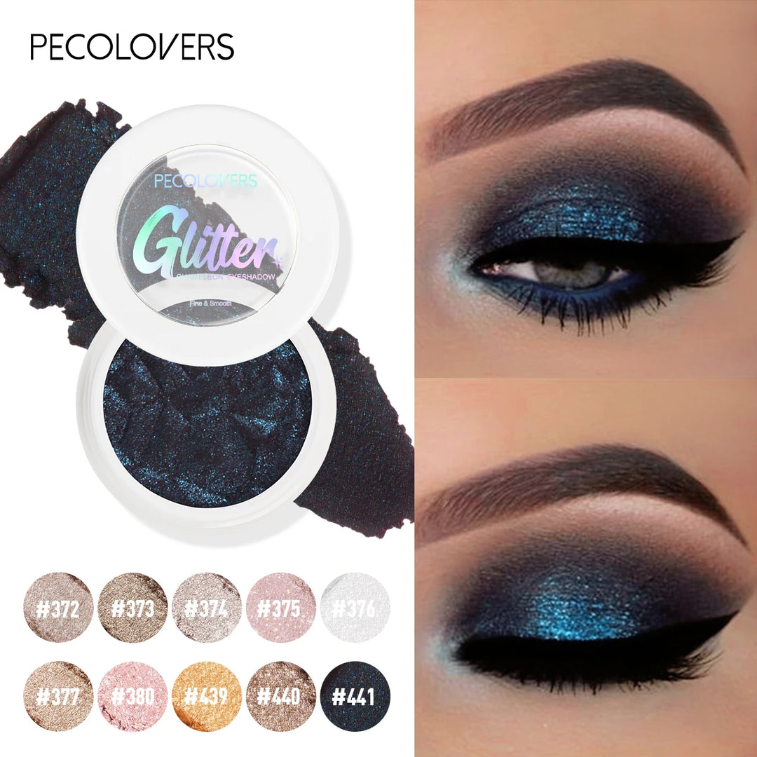 1PC Single Color Eye Shadow - No Discoloration, Pearlescent Matte, Brightening, Gradient, Create Charming Daily Eye Makeup