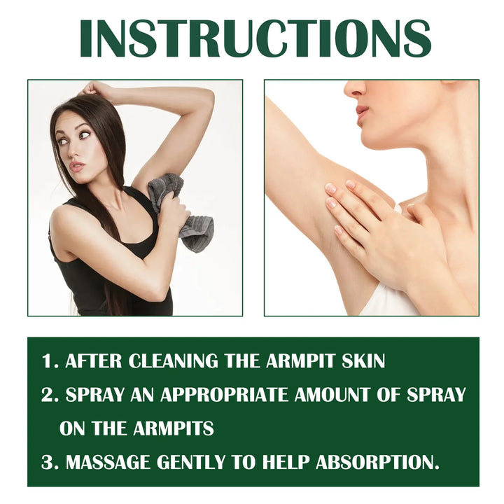 Herbal Essence Deodorant Cream - Anti-Allergic, Long-Lasting Freshness, Moisturizing, Suitable for Armpits and Whole Body, All Skin Color Skin, Portable, Unisex