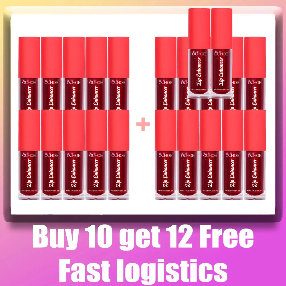 Lip Booster Plumping Serum Oil Hyaluronic Acid Moisturising Sexy Plumping Enhancer Stimulant Free Brightening Lightening Lines