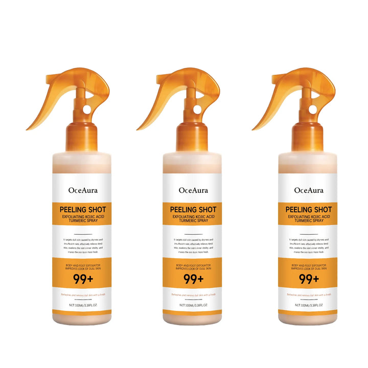 Body Keratin Care Kojic Acid Turmeric Spray Gently Exfoliating Peeling Solution Nourishing Hydrating Skin Care All Skin Types