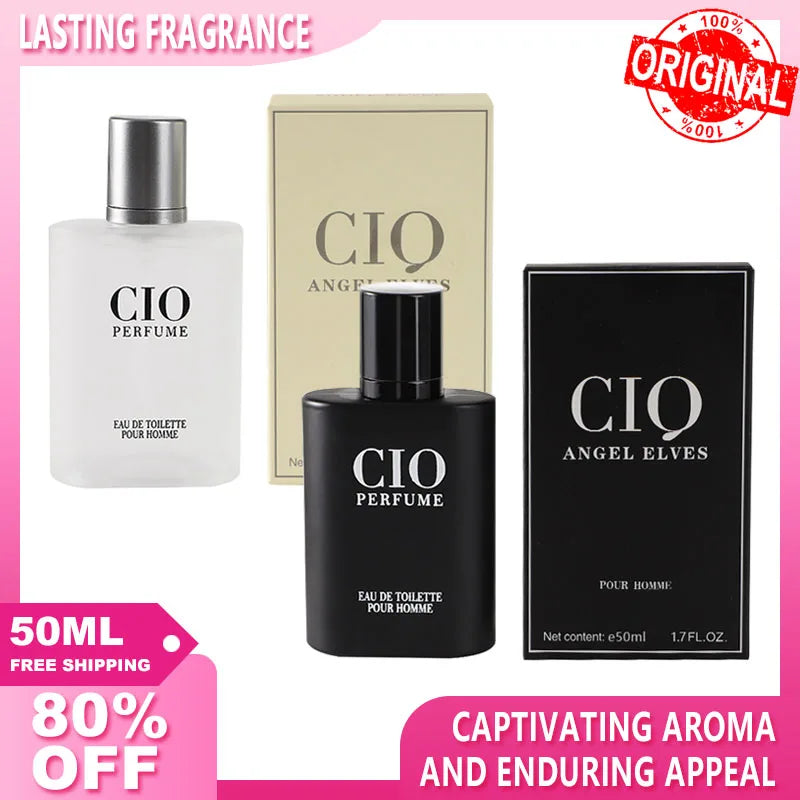 Men Perfume 50ML Long-lasting Light Fragrance Fresh Cologne Masculine Charm Fragrance Musk Eau De Parfum Fresh Ocean Spray