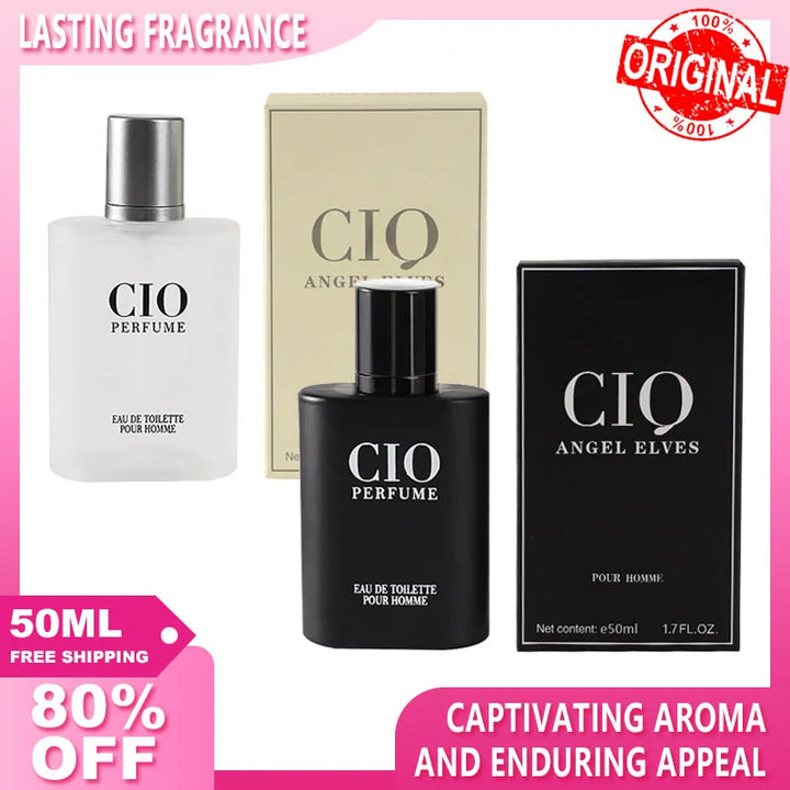 Men Perfume 50ML Long-lasting Light Fragrance Fresh Cologne Masculine Charm Fragrance Musk Eau De Parfum Fresh Ocean Spray