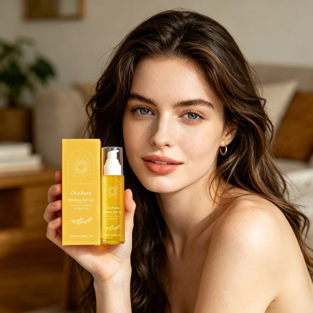 Body Oil For Glowing Skin Women Moisturizing Brighten Deep Hydration Enhance Elasticity Anti Cellulite Original Essential Oils