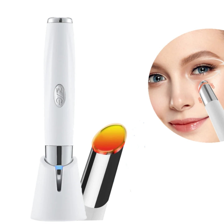 IPL Eye Beauty Device Eye Massager for Dry Eyes Reduce Dark Circles and Puffiness Hot Compress Eye Lift Wand Vibration Red Light
