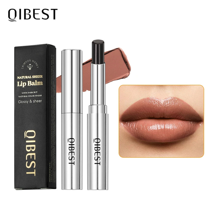 Vitamin E Dark Honey Lipstick Lips Plumper Balm Smoothing Lines Deep Moisturizing Volumising Glossy Jelly Lip Care Serum Primer