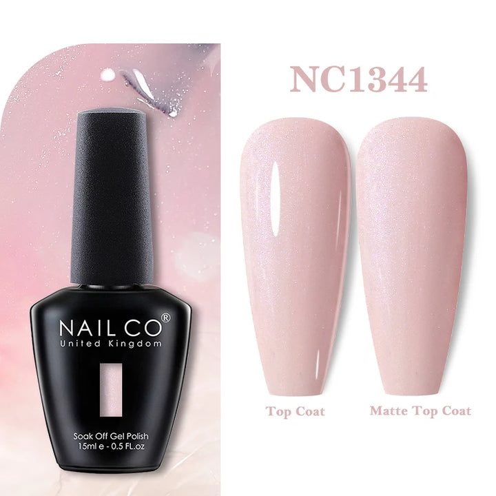 NAILCO 131Colors Vernis Semi Permanent UV Varnish Gel Nail Polish Nails Art Gel Manicure TOP BASE Varnish Hybrid
