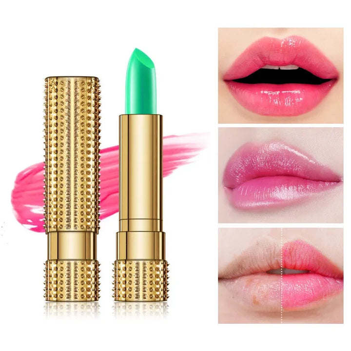 Color Mood Changing Lip Balm Long-Lasting Moisturizing Natural Aloe Vera Nouritious Anti Aging Lipstick Lips Makeup Comestics