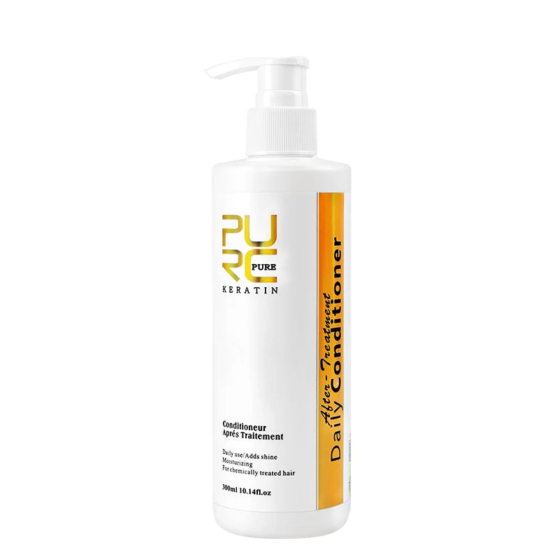 PURC Daily Conditioner Keratin Post-straightening Treatment Nourishes & Hydrates Hair Mask 300ml