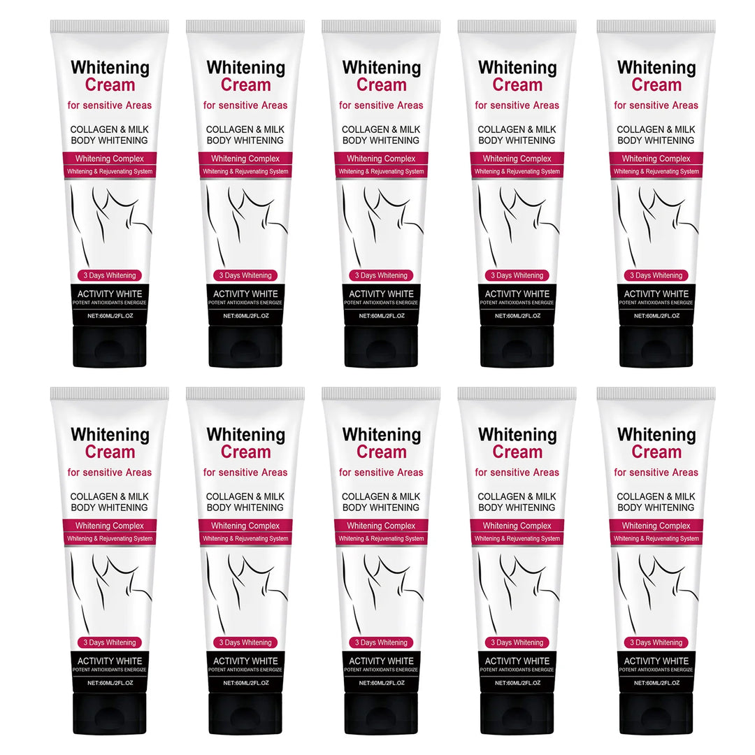 EELHOE 60ml Underarm Whitening Cream Dark Skin Improve Melanin Pigmentation Bleaching Brighten For Underarms Knees Elbows Care