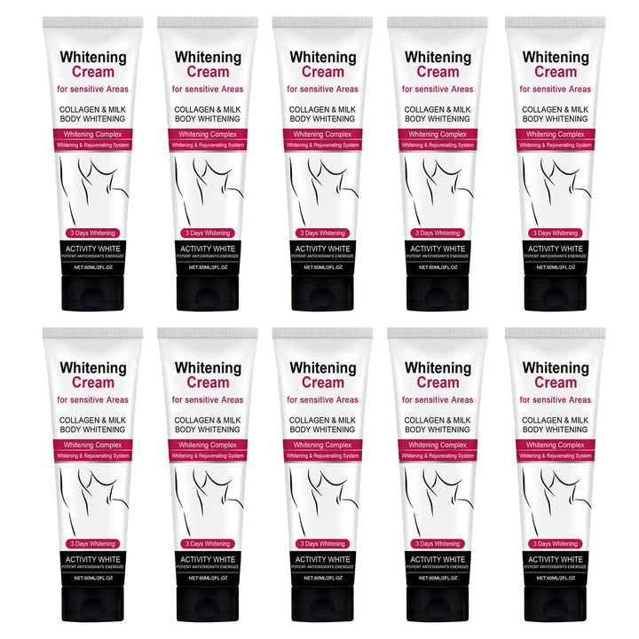 EELHOE 60ml Underarm Whitening Cream Dark Skin Improve Melanin Pigmentation Bleaching Brighten For Underarms Knees Elbows Care