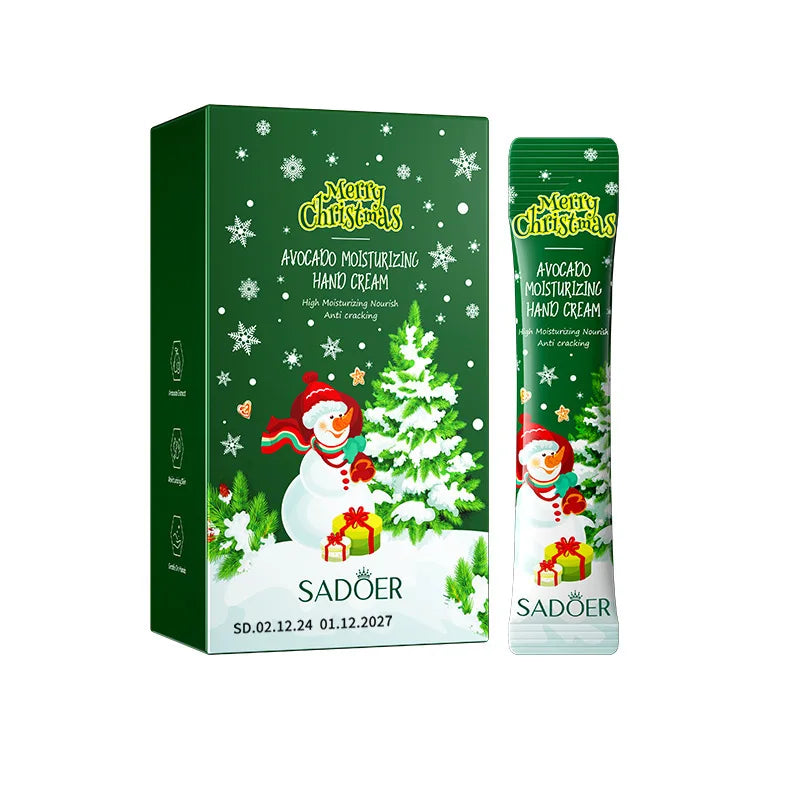 4ml*20pcs Fruit Moisturizing Hand Cream Christmas Gift Set, soft and smooth hand skin, improve dry skin and brighten skin