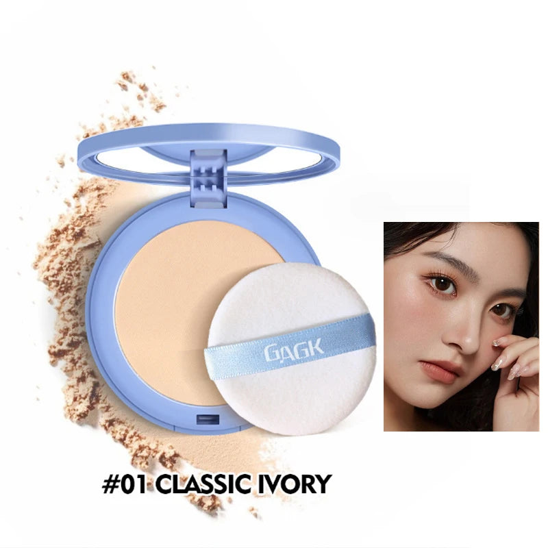Translucent Bronzer Powder Makeup Nude Face Oil Control Matte Brighten Waterproof Set Press Loose Powder Korean Dupes Cosmetics