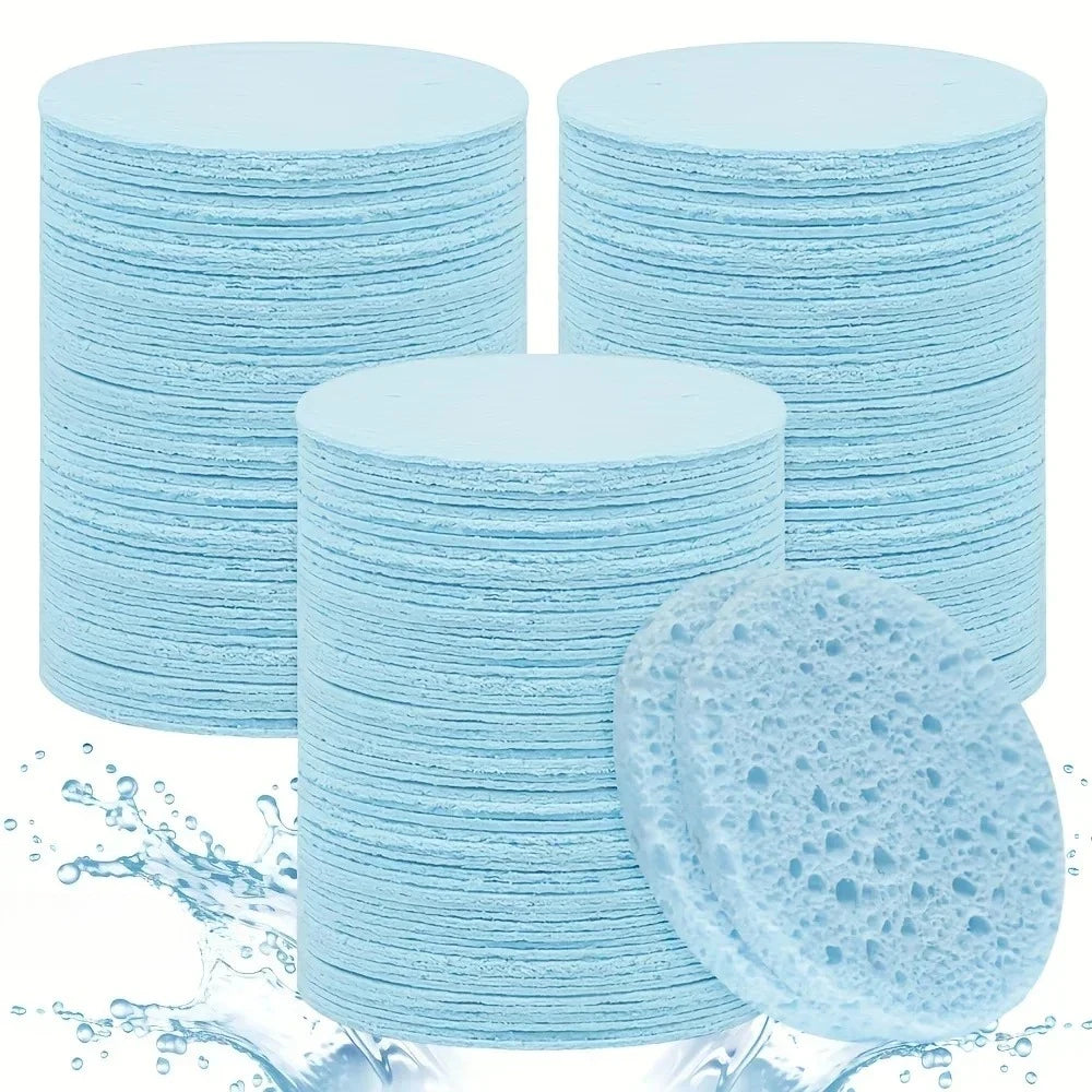 50/20/10PCS Compressed Facial Sponge Cosmetic Hydrotherapy Sponge Suitable for Daily Cleansing, Makeup Removal, and Exfoliation