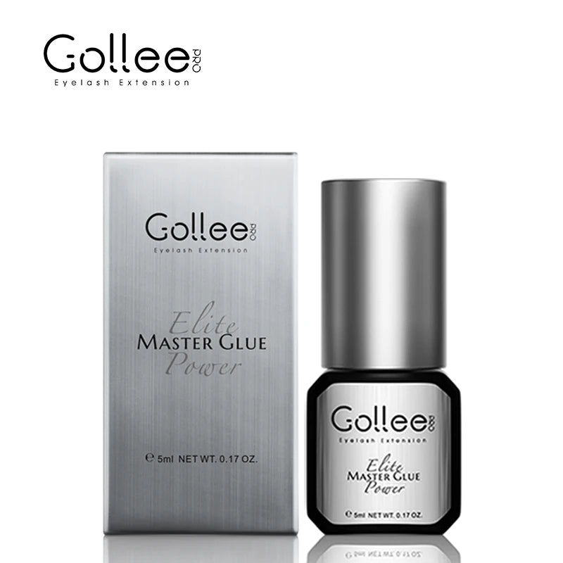 Gollee 0.5-1s Fast Adhesives for Eyelash Extensions No Odor Glue Eyelash Extensions No Irritation Lash Extension Supplies Makeup
