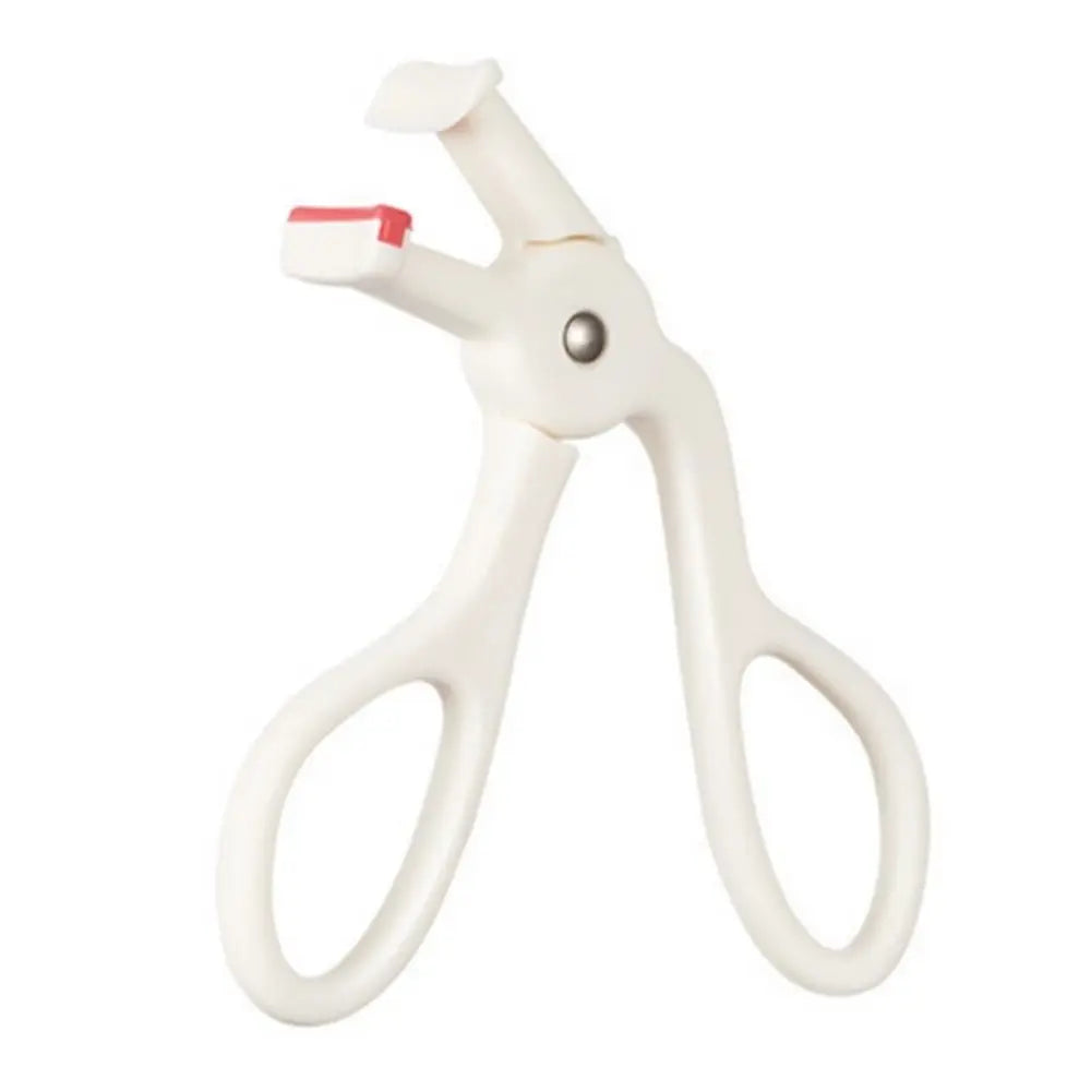 Lasting Portable Stainless Steel Wide-angle Local Eyelash Curler with Silicone Pad Curling False Lash Aid Clip Eye Beauty Tools