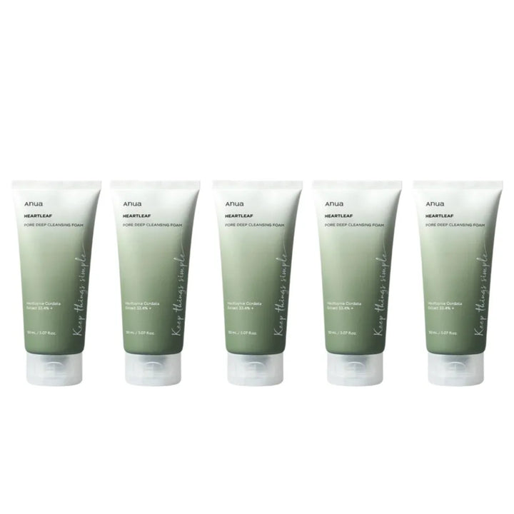 Anua Cleanser Heartleaf Oil Facial Cleanser Korean Original Form Moisturizing Soothing Skin Care Heartleaf Oil Control Cleanser