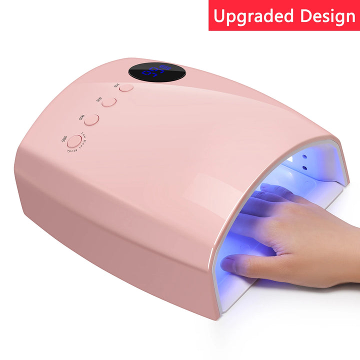 Rechargeable UV LED Lamp for Nails Wireless Gel Polish Nail Dryer Pedicure Manicure Light Cordless LED Nail Lamp For Manicure