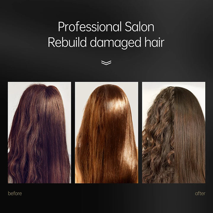 PURC Smoothing Argan Oil Amino Acids Hair Oil Keratin Hair Mask Sets Repair Damaged Frizz Soft Hair Treatment Hair Care Products