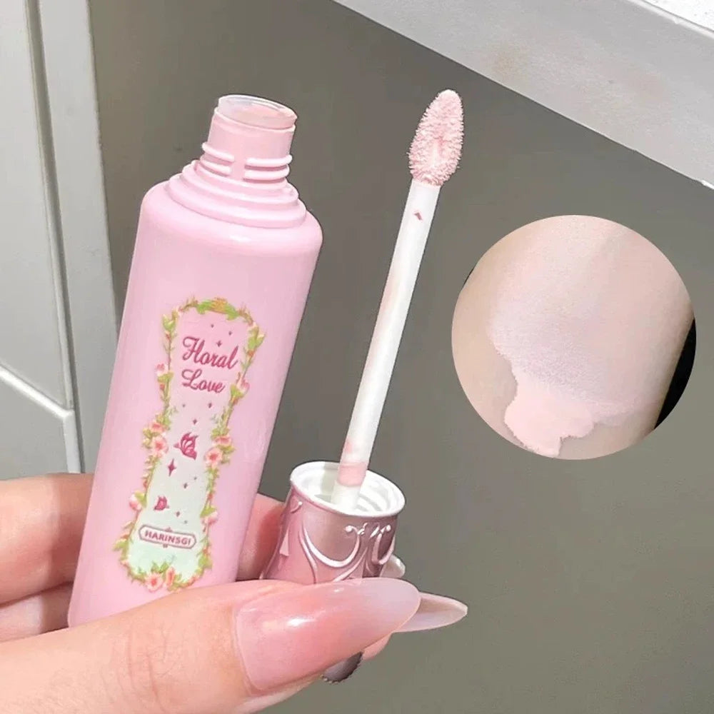 Pink Liquid Concealer Stick Moisturizing Waterproof Brightening Concealer Cream Lasting Cover Acne Spot Dark Circles Face Makeup