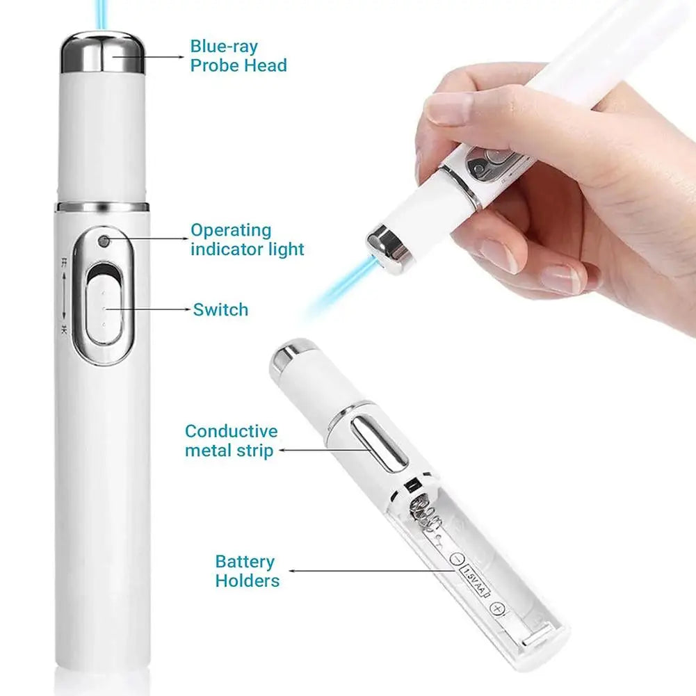 HOT Facial Beauty Device Eye Massager Blue Light Black Eye Circles Facial Care Tool Lightening Texture Maintaining Eye Bags