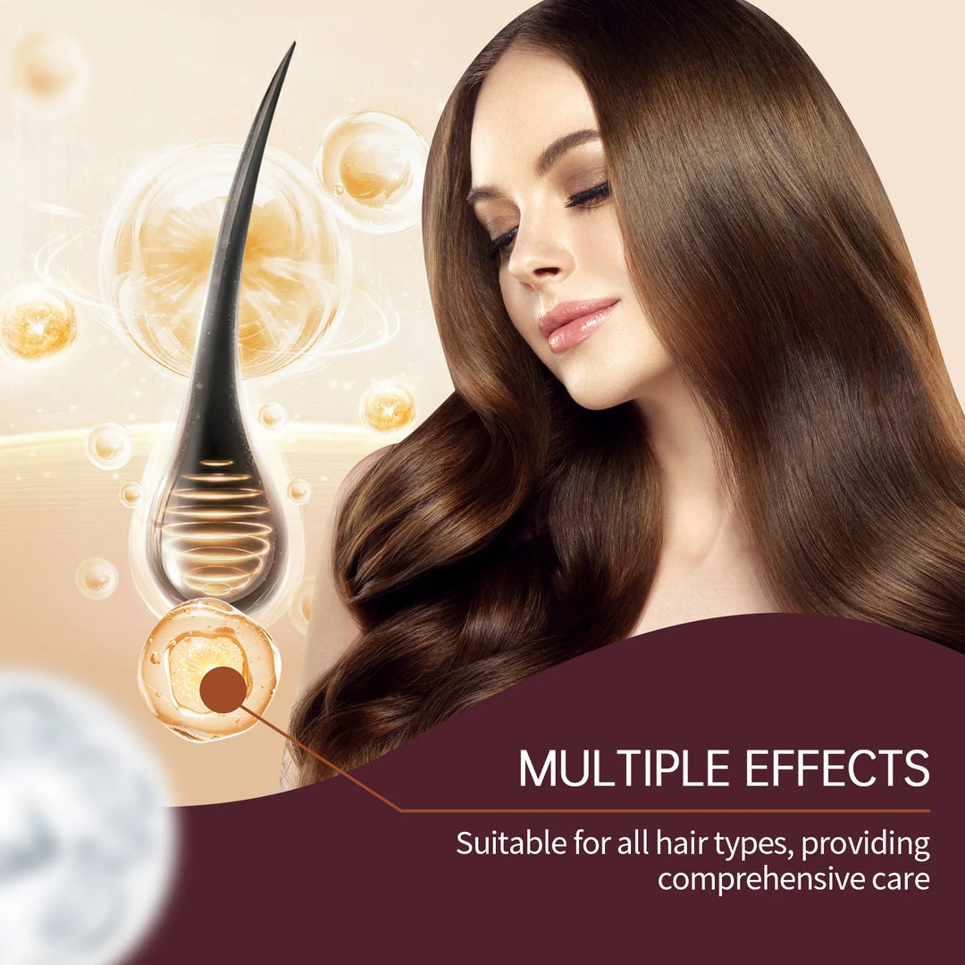 Batana Oil Shampoo Conditioner Set Oil Control Anti Dandruff Scalp Hair Treatment Split Ends Anti Frizz Hair Loss Hair Care Set